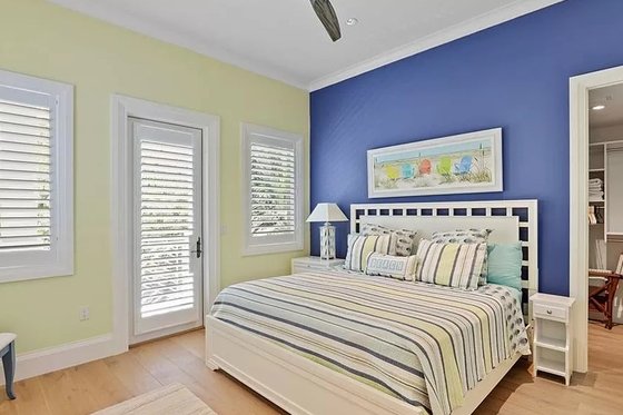 Interior - Bedroom for Beach House Plan #548-60 - 4 bed, 4.5 bath