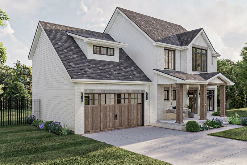 Architectural House Design - Exterior - Other Elevation 1 for Traditional House Plan #455-545 - 3 bed, 2.5 bath