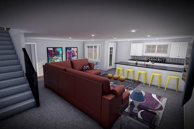 Home Plan - Interior - Family Room 1 for Ranch House Plan #70-1514 - 3 bed, 3 bath