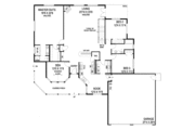 Country Style House Plan - 3 Beds 2 Baths 2363 Sq/Ft Plan #60-648 