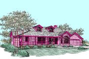 Traditional Style House Plan - 4 Beds 3 Baths 2418 Sq/Ft Plan #60-271 