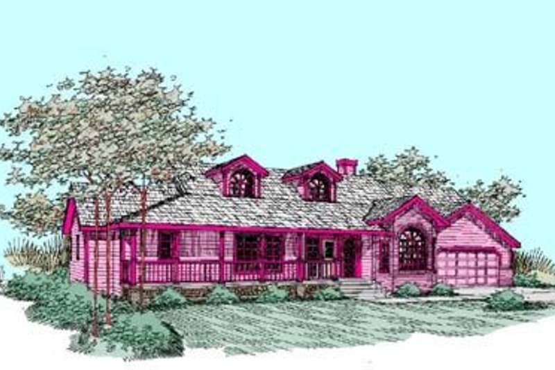 House Plan Design - Traditional Exterior - Front Elevation Plan #60-271