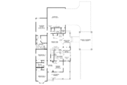 Craftsman Style House Plan - 3 Beds 2 Baths 1927 Sq/Ft Plan #17-2866 