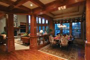 Craftsman Style House Plan - 4 Beds 5 Baths 7900 Sq/Ft Plan #132-353 