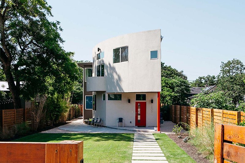 House Plan Design - Modern Exterior - Front Elevation Plan #450-6