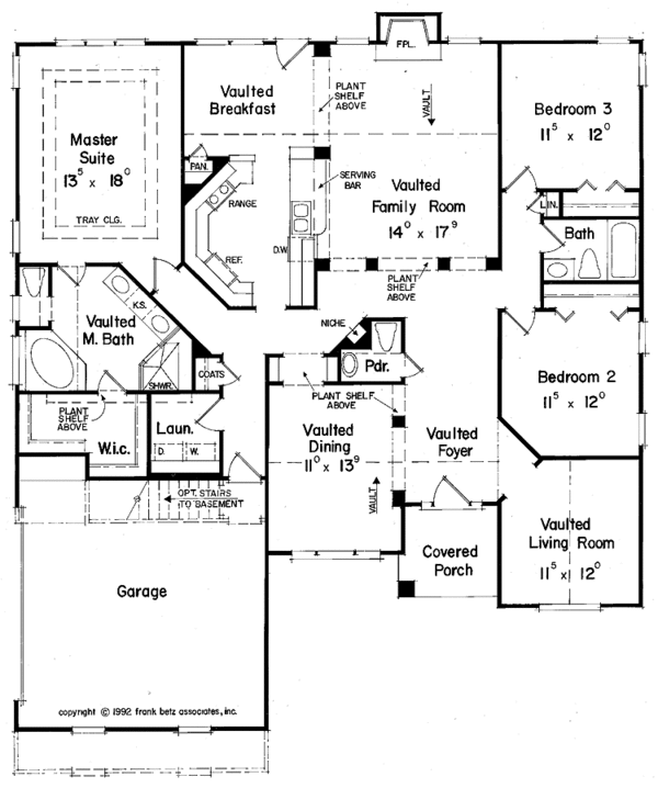 Home Plan - Country Floor Plan - Main Floor Plan #927-84
