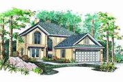 Traditional Style House Plan - 3 Beds 3 Baths 2109 Sq/Ft Plan #72-329 