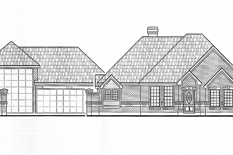 Dream House Plan - European Exterior - Front Elevation Plan #968-6