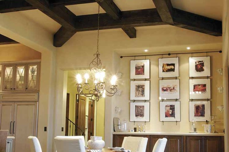 Dream House Plan - Interior - Dining Room for European House Plan #48-878 - 4 bed, 3.5 bath