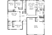 Ranch Style House Plan - 3 Beds 2.5 Baths 1757 Sq/Ft Plan #60-682 