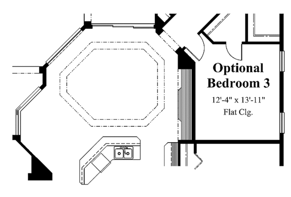 Home Plan - Mediterranean Floor Plan - Main Floor Plan #930-301