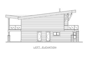 Exterior - Other Elevation 1 for Beach House Plan #1100-27 - 3 bed, 3 bath