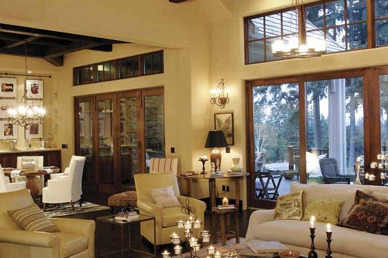 Interior - Family Room 1 for European House Plan #48-878 - 4 bed, 3.5 bath