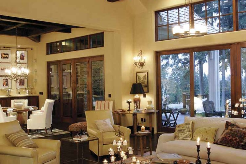 Dream House Plan - Interior - Family Room 1 for European House Plan #48-878 - 4 bed, 3.5 bath