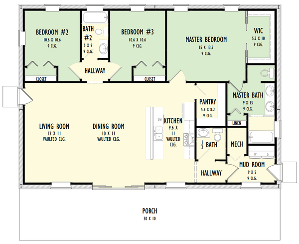 Dream House Plan - Barndominium Floor Plan - Main Floor Plan #1092-30