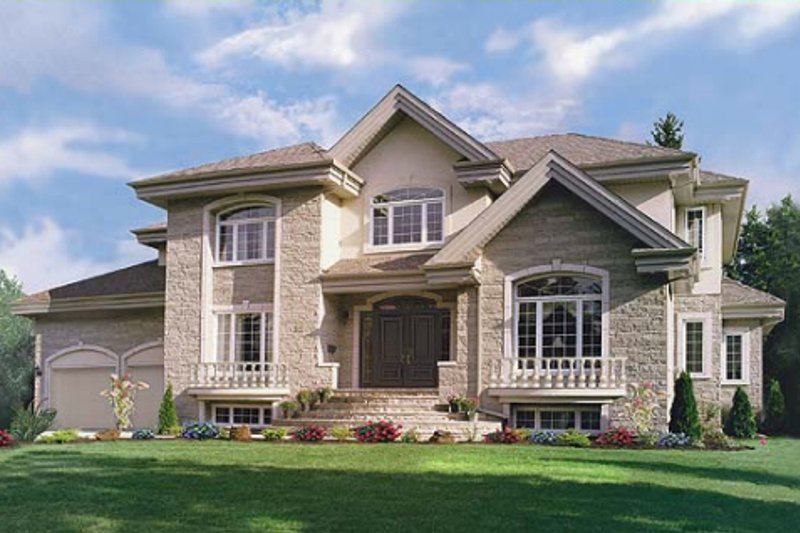 Home Plan - European Exterior - Front Elevation Plan #23-2015