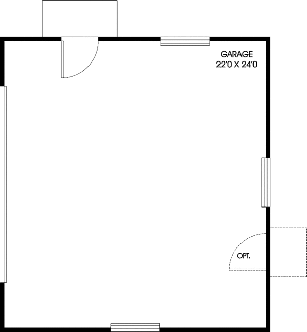 Architectural House Design - Floor Plan - Main Floor Plan #60-664