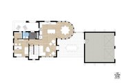 Traditional Style House Plan - 3 Beds 2.5 Baths 1706 Sq/Ft Plan #933-2 Floor 