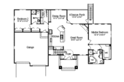 Traditional Style House Plan - 2 Beds 2 Baths 1600 Sq/Ft Plan #49-115 