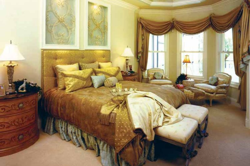 Dream House Plan - Interior - Master Bedroom for Mediterranean House Plan #1017-3 - 3 bed, 4 bath