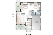 Farmhouse Style House Plan - 3 Beds 1.5 Baths 1864 Sq/Ft Plan #23-807 