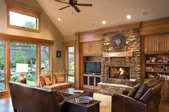 Great Room - 2900 square foot Craftsman Home