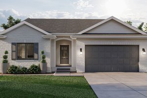 Traditional Exterior - Front Elevation Plan #455-225