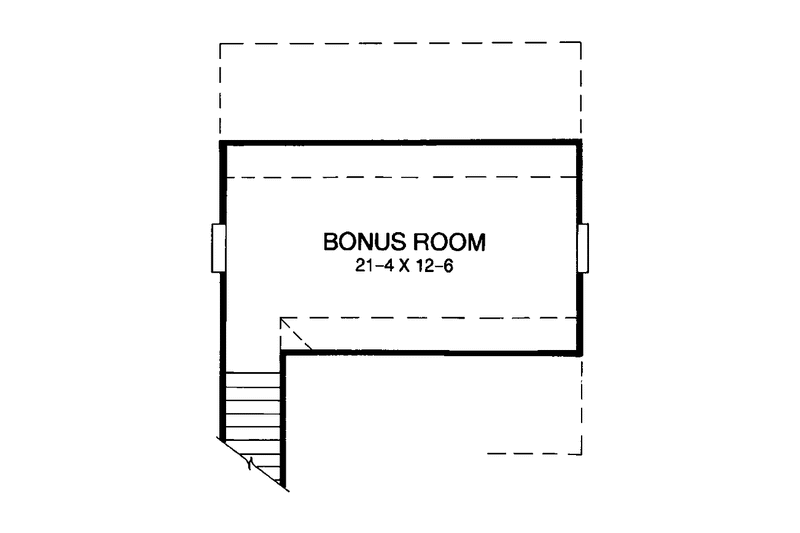 Home Plan - Floor Plan - Other Floor for Classical House Plan #952-286 - 4 bed, 2 bath