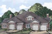 Traditional Style House Plan - 2 Beds 2 Baths 3465 Sq/Ft Plan #115-165 