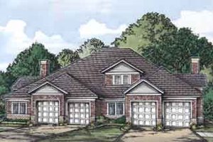 Traditional Exterior - Front Elevation Plan #115-165