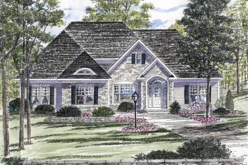 Home Plan - Ranch Exterior - Front Elevation Plan #316-269