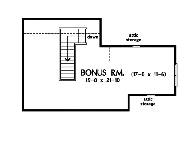 Architectural House Design - Craftsman Floor Plan - Other Floor Plan #929-875