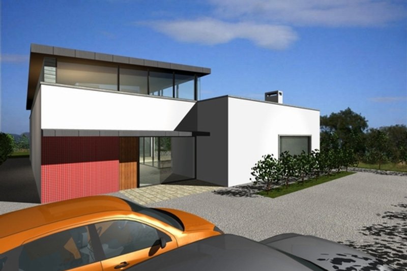 Modern Style House Plan - 4 Beds 3.5 Baths 2845 Sq/Ft Plan #520-2