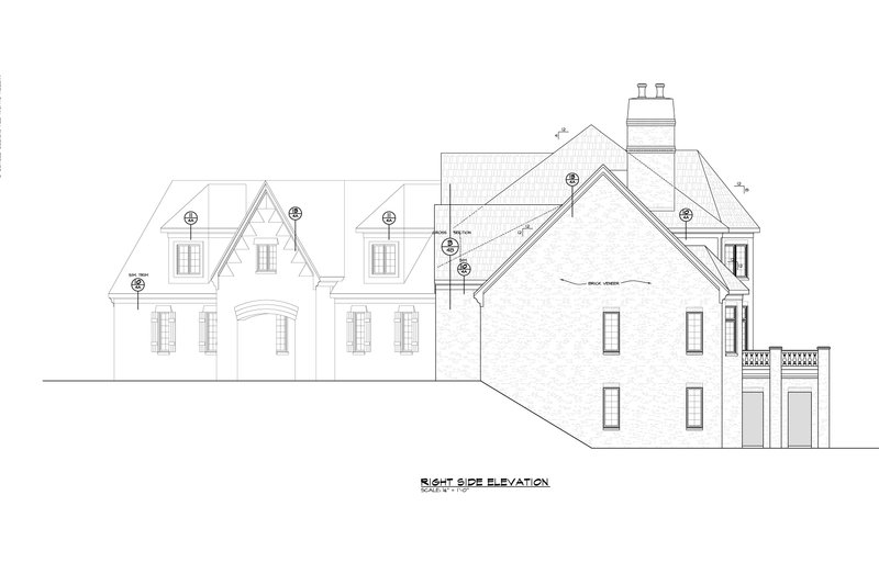 Architectural House Design - Floor Plan - Other Floor for European House Plan #20-2379 - 5 bed, 7 bath
