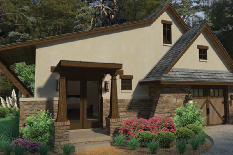 Dream House Plan - Exterior - Front Elevation 8 for Cottage House Plan #120-244 - 3 bed, 4 bath