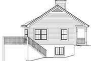 Traditional Style House Plan - 3 Beds 2.5 Baths 1680 Sq/Ft Plan #57-593 