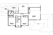 Classical Style House Plan - 4 Beds 3 Baths 3452 Sq/Ft Plan #81-588 