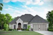 Traditional Style House Plan - 3 Beds 2 Baths 1628 Sq/Ft Plan #1081-37 