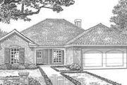 Traditional Style House Plan - 3 Beds 2 Baths 1563 Sq/Ft Plan #310-286 