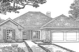 Traditional Exterior - Front Elevation Plan #310-286