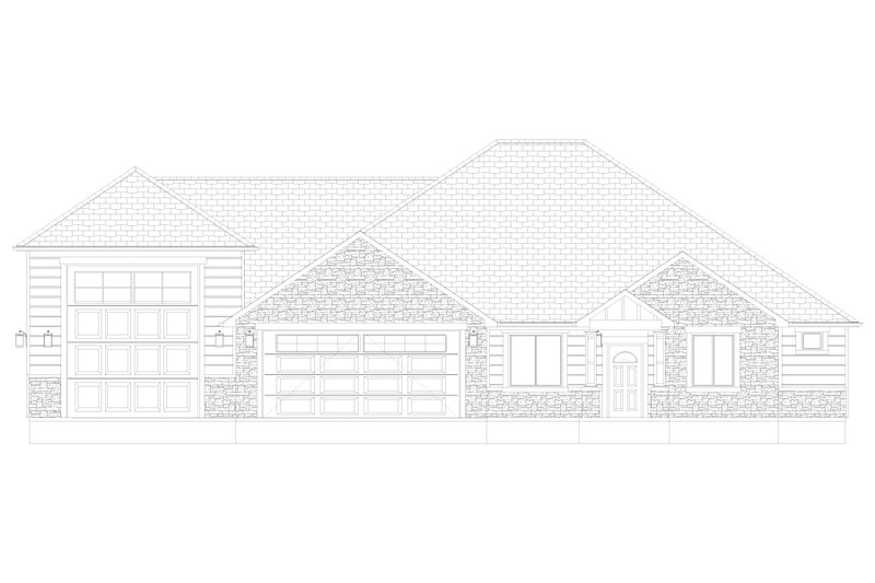 Home Plan - Exterior - Front Elevation 6 for Traditional House Plan #1060-445 - 3 bed, 2 bath