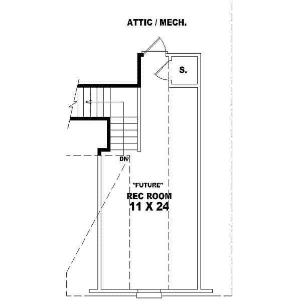 European Floor Plan - Other Floor Plan #81-509