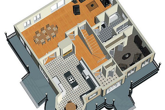 Photo for Victorian House Plan #25-282 - 3 bed, 3 bath