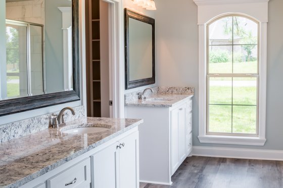 Interior - Master Bathroom for European House Plan #430-84 - 3 bed, 2 bath