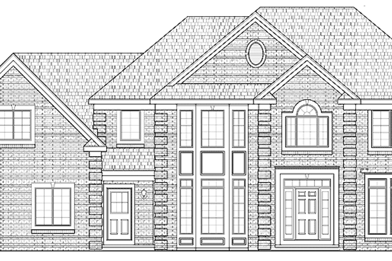 Home Plan - Classical Exterior - Front Elevation Plan #328-337