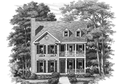 Country Style House Plan - 3 Beds 2.5 Baths 1965 Sq/Ft Plan #927-664 