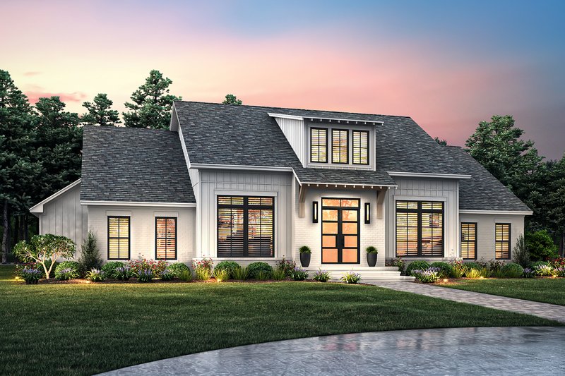 Farmhouse Style House Plan - 4 Beds 3.5 Baths 2780 Sq/Ft Plan #430-344
