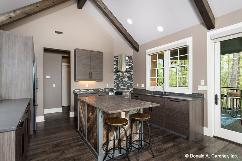 Architectural House Design - Interior - Kitchen for Craftsman House Plan #929-937 - 4 bed, 4 bath