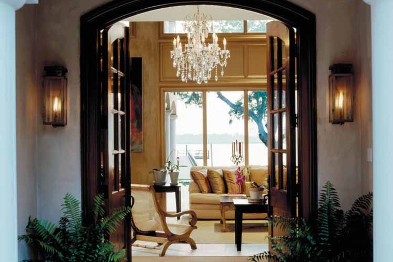 Home Plan - Interior - Family Room for Mediterranean House Plan #930-283 - 5 bed, 5.5 bath