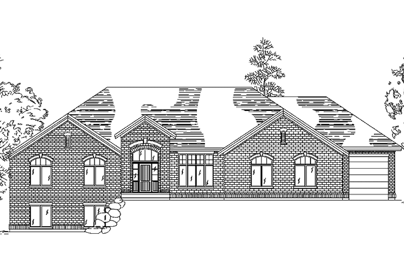 Home Plan - Exterior - Front Elevation 3 for Traditional House Plan #945-26 - 3 bed, 2.5 bath